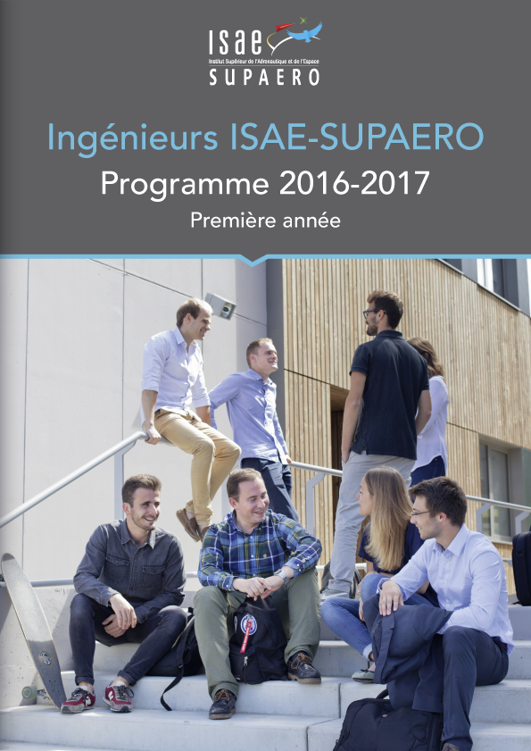 Catalogue des formations ingénieurs ISAE-SUPAERO (1re année)