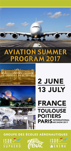 Aviation summer program 2017 - Dépliant